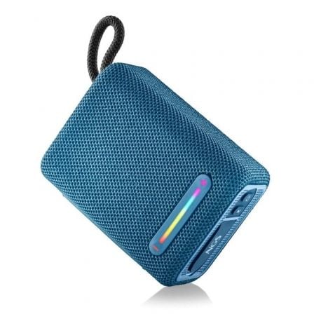 Ngs Altavoz Portátil Bluetooth con Luces RGB IPX6 15W Color Azul Ngs Altavoz Portátil Bluetooth con Luces RGB IPX6 15W Color Azul